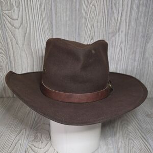Outback Trading Kodiak Oilskin Western Brown Unisex Hat
